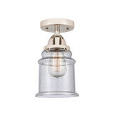 Semi-Flush Mts. Cage by Innovations ( 405 | 288-1C-PN-G184 Nouveau 2 ) 