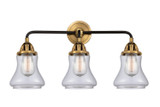 Bathroom Fixtures Three Lights by Innovations ( 405 | 288-3W-BAB-G192-LED Nouveau 2 ) 