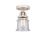 Semi-Flush Mts. Cage by Innovations ( 405 | 288-1C-PN-G184S Nouveau 2 ) 