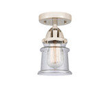 Semi-Flush Mts. Cage by Innovations ( 405 | 288-1C-PN-G184S-LED Nouveau 2 ) 