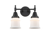 Bathroom Fixtures Two Lights by Innovations ( 405 | 447-2W-BK-G181S-LED Caden ) 