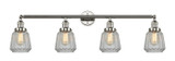 Bathroom Fixtures Four Lights by Innovations ( 405 | 215-PN-G142 Franklin Restoration ) 
