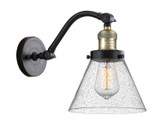 Sconces Single Glass by Innovations ( 405 | 515-1W-BAB-G44-LED Franklin Restoration ) 