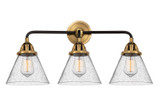 Bathroom Fixtures Three Lights by Innovations ( 405 | 288-3W-BAB-G44-LED Nouveau 2 ) 