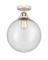 Semi-Flush Mts. Glass Down by Innovations ( 405 | 288-1C-PN-G204-12-LED Nouveau 2 ) 