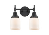 Bathroom Fixtures Two Lights by Innovations ( 405 | 447-2W-BK-G51-LED Caden ) 