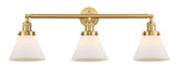 Bathroom Fixtures Three Lights by Innovations ( 405 | 205-SG-G41-LED Franklin Restoration ) 