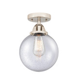 Semi-Flush Mts. Glass Down by Innovations ( 405 | 288-1C-PN-G204-8-LED Nouveau 2 ) 