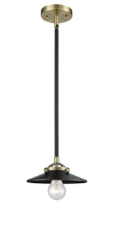 Mini Pendants Metal Shade by Innovations ( 405 | 284-1S-BAB-M6-BK Nouveau ) 