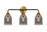 Bathroom Fixtures Three Lights by Innovations ( 405 | 288-3W-BAB-G53-LED Nouveau 2 ) 