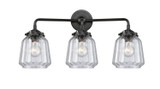 Bathroom Fixtures Three Lights by Innovations ( 405 | 284-3W-OB-G142 Nouveau ) 