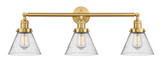 Bathroom Fixtures Three Lights by Innovations ( 405 | 205-SG-G44-LED Franklin Restoration ) 