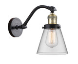 Sconces Single Glass by Innovations ( 405 | 515-1W-BAB-G62 Franklin Restoration ) 