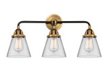 Bathroom Fixtures Three Lights by Innovations ( 405 | 288-3W-BAB-G62-LED Nouveau 2 ) 