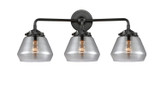 Bathroom Fixtures Three Lights by Innovations ( 405 | 284-3W-OB-G173-LED Nouveau ) 