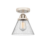 Semi-Flush Mts. Cage by Innovations ( 405 | 288-1C-PN-G44-LED Nouveau 2 ) 