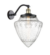 Sconces Single Glass by Innovations ( 405 | 515-1W-BAB-G664-12 Franklin Restoration ) 
