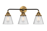 Bathroom Fixtures Three Lights by Innovations ( 405 | 288-3W-BAB-G64-LED Nouveau 2 ) 