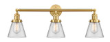 Bathroom Fixtures Three Lights by Innovations ( 405 | 205-SG-G62 Franklin Restoration ) 
