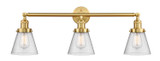 Bathroom Fixtures Three Lights by Innovations ( 405 | 205-SG-G64 Franklin Restoration ) 