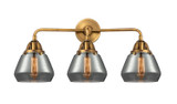 Bathroom Fixtures Three Lights by Innovations ( 405 | 288-3W-BB-G173 Nouveau 2 ) 
