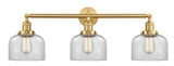 Bathroom Fixtures Three Lights by Innovations ( 405 | 205-SG-G72 Franklin Restoration ) 