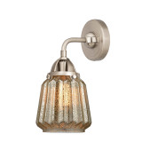 Sconces Single Glass by Innovations ( 405 | 288-1W-SN-G146-LED Nouveau 2 ) 