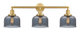 Bathroom Fixtures Three Lights by Innovations ( 405 | 205-SG-G73-LED Franklin Restoration ) 