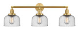 Bathroom Fixtures Three Lights by Innovations ( 405 | 205-SG-G74-LED Franklin Restoration ) 