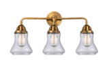 Bathroom Fixtures Three Lights by Innovations ( 405 | 288-3W-BB-G192 Nouveau 2 ) 