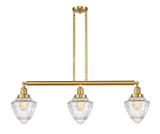 Linear/Island 3 Light Bar by Innovations ( 405 | 213-SG-G664-7 Franklin Restoration ) 