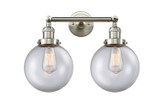 Bathroom Fixtures Two Lights by Innovations ( 405 | 208-SN-G202-8 Franklin Restoration ) 