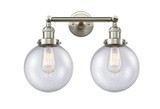Bathroom Fixtures Two Lights by Innovations ( 405 | 208-SN-G204-8 Franklin Restoration ) 