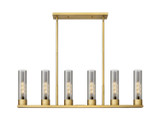 Linear/Island 4 Light + by Innovations ( 405 | 429-6I-BB-G429-11SM Downtown Urban ) 
