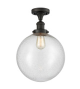 Semi-Flush Mts. Glass Down by Innovations ( 405 | 517-1CH-OB-G204-12 Franklin Restoration ) 