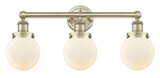 Bathroom Fixtures Three Lights by Innovations ( 405 | 616-3W-AB-G201-6 Edison ) 