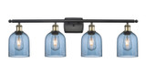 Bathroom Fixtures Four Lights by Innovations ( 405 | 516-4W-BAB-G558-6BL Ballston ) 