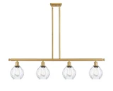 Linear/Island 4 Light + by Innovations ( 405 | 516-4I-SG-G362-LED Ballston ) 