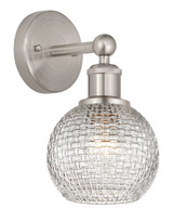 Sconces Single Glass by Innovations ( 405 | 616-1W-SN-G122C-6CL Edison ) 