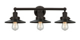 Bathroom Fixtures Three Lights by Innovations ( 405 | 616-3W-OB-M5-OB Franklin Restoration ) 