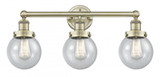 Bathroom Fixtures Three Lights by Innovations ( 405 | 616-3W-AB-G204-6 Edison ) 