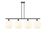 Linear/Island 4 Light + by Innovations ( 405 | 516-4I-OB-G1217-12WV Ballston ) 