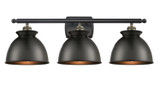 Bathroom Fixtures Three Lights by Innovations ( 405 | 516-3W-BAB-M14-BK Ballston ) 