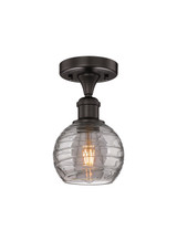Semi-Flush Mts. Glass Down by Innovations ( 405 | 616-1F-OB-G1213-6SM Edison ) 