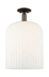 Semi-Flush Mts. Glass Down by Innovations ( 405 | 716-1C-OB-G559-12GWH Arcadia ) 