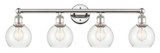 Bathroom Fixtures Four Lights by Innovations ( 405 | 616-4W-PN-G122-6 Edison ) 