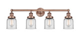 Bathroom Fixtures Four Lights by Innovations ( 405 | 616-4W-AC-G52 Edison ) 