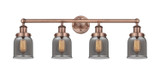 Bathroom Fixtures Four Lights by Innovations ( 405 | 616-4W-AC-G53 Edison ) 