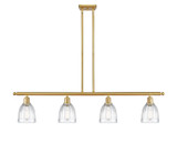 Linear/Island 4 Light + by Innovations ( 405 | 516-4I-SG-G442 Ballston ) 