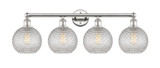 Bathroom Fixtures Four Lights by Innovations ( 405 | 616-4W-PN-G122C-8CL Edison ) 